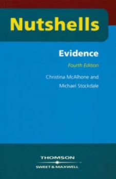 Image of Evidence in a Nutshell by Christina Mcalhone and Michael Stockdale Book