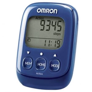 OMRON OMRHJ325B Walking Style IV Pedometer - Blue