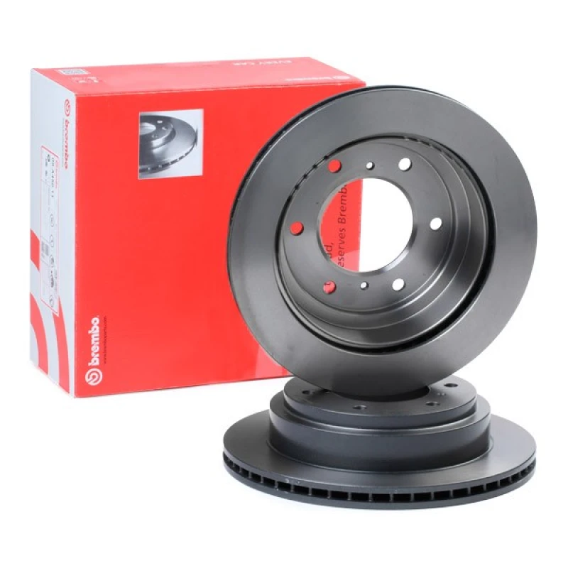 Image of BREMBO 09.A450.11 Brake disc internally vented, Coated Brake Disc (82)