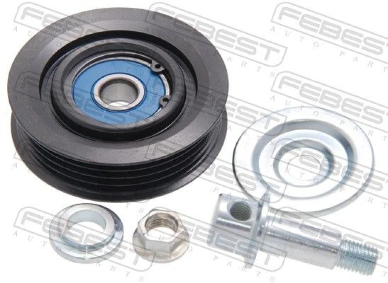 Image of FEBEST 0187-AT220 Tensioner Pulley Tensioner Pulley,v-ribbed belt (310)