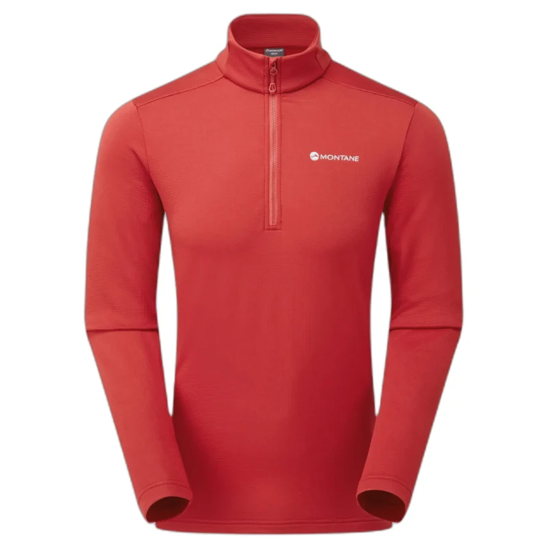 Image of Fleece Montane Protium Pull-on Rouge Male S