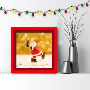 Image of 3030AHSNOEL-010 Multicolor Decorative Framed MDF Painting