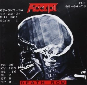 Image of Death Row by Accept CD Album