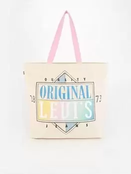 image of Levis Graphic Logo Tote Bag - White