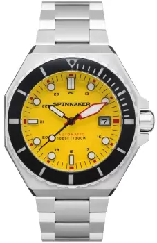 image of Spinnaker Watch Dumas Inkdial Hornet Yellow Limited Edition