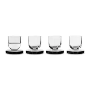 image of Tom Dixon Dixon Puck Shot Glasses - Set of 4 - Clear