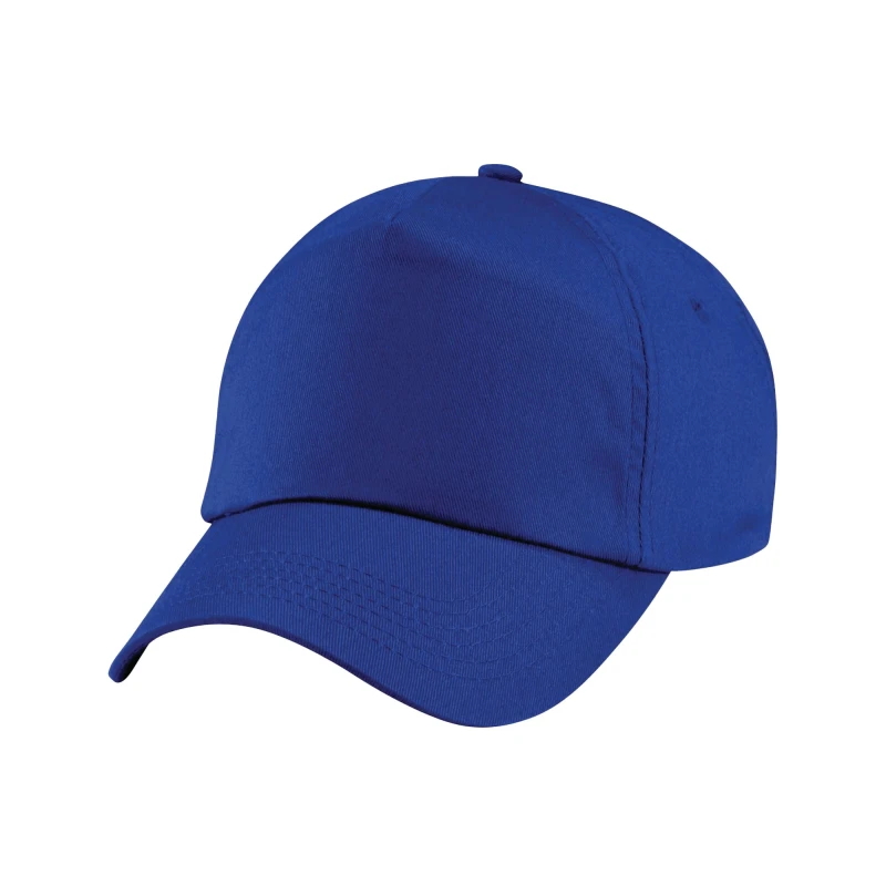 Image of Beechfield Original 5 Panel Cap in Pale Blue Pale Blue Unisex One Size