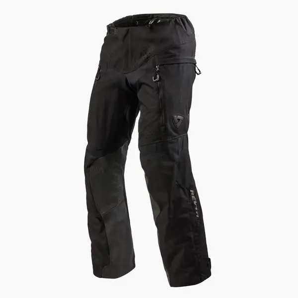 Image of REV'IT! Continent Black Motorcycle Pants Size 2XL