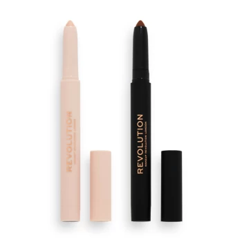Image of Makeup Revolution Contour & Shadow Crayons Fair to Light