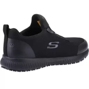 Image of Skechers Mens Squad SR Myton Occupational Shoes (10 UK) (Black)