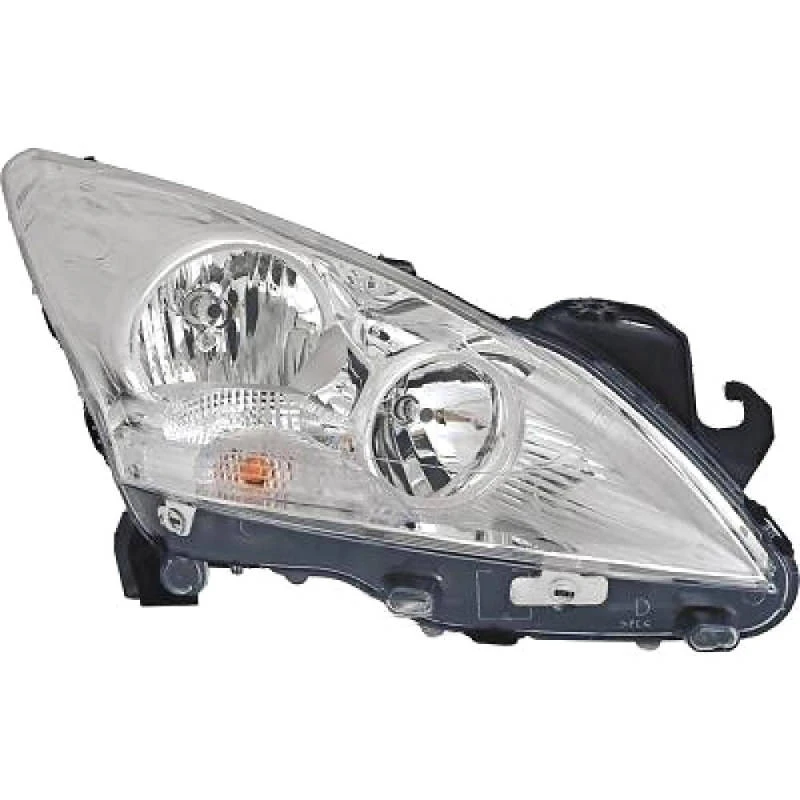 Image of DIEDERICHS 4235480 Headlights H7, with bulb, Right, with motor for headlamp levelling, Halogen Headlight (259)