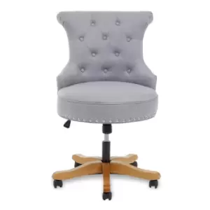 Image of Premier Housewares Watford Home Office Chair, Grey