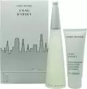 image of Issey Miyake L'eau d'Issey Gift Set 100ml Eau de Toilette + 75ml Body Lotion