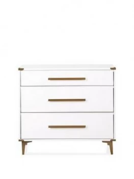 image of Cosmoliving By Cosmopolitan Karissa 3 Drawer Chest- White