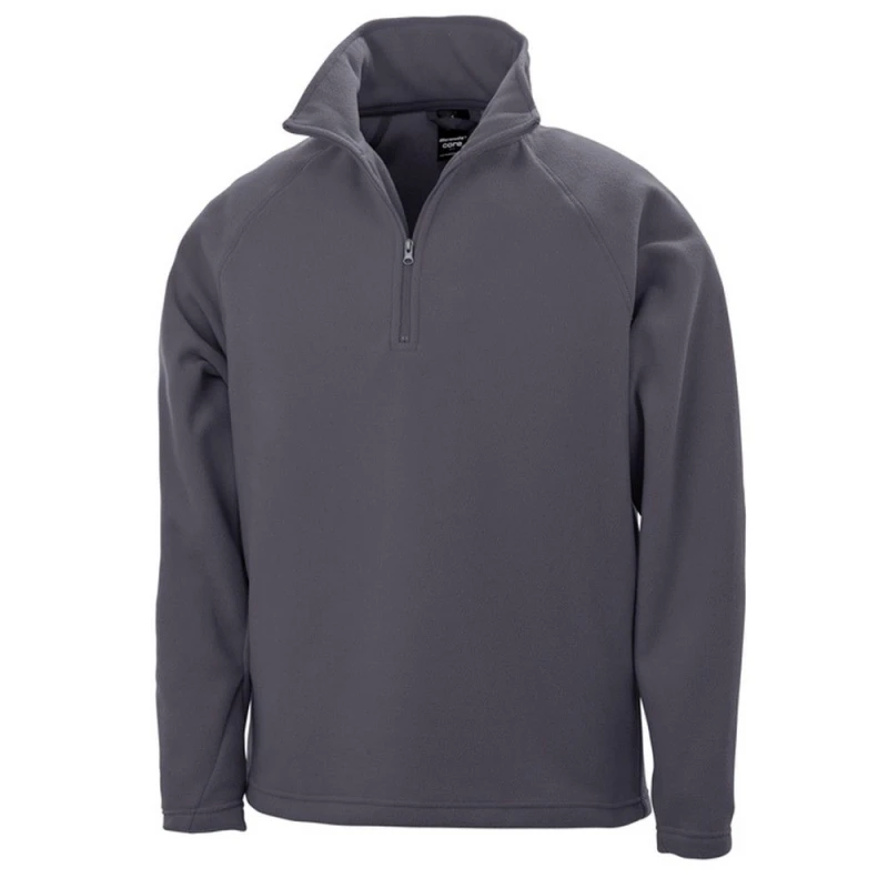 Image of Result Result Men Core Micro Fleece in Charcoal Size: X-Small Charcoal XS Male 5059000198380