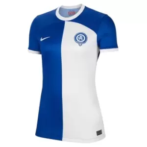 Image of Nike Atletico Madrid Away Shirt 2023 2024 Womens - Blue