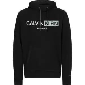 Image of Calvin Klein Contrast Hoodie - Black