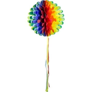 Image of Honeycomb Fluffy Ball Multicolour