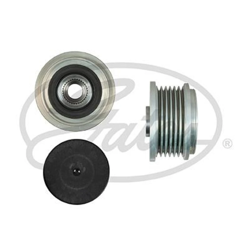 Image of GATES Alternator clutch pulley GATES OAP7256