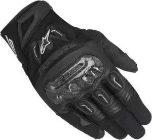 Image of Alpinestars SMX-2 Air Carbon V2 Gloves, black, Size 2XL, black, Size 2XL