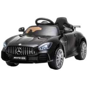 image of Homcom Mercedes Benz GTR Ride On Electric Car 12V, Green