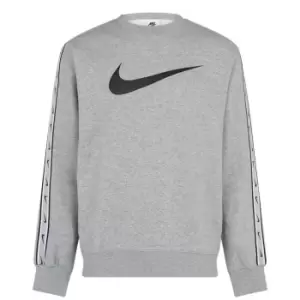 Image of Nike Repeat Crew Sweatshirt Mens - Grey