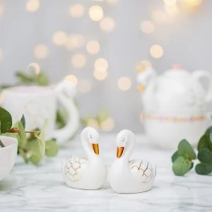 Image of Sass & Belle Freya Swan Salt & Pepper Shaker Set