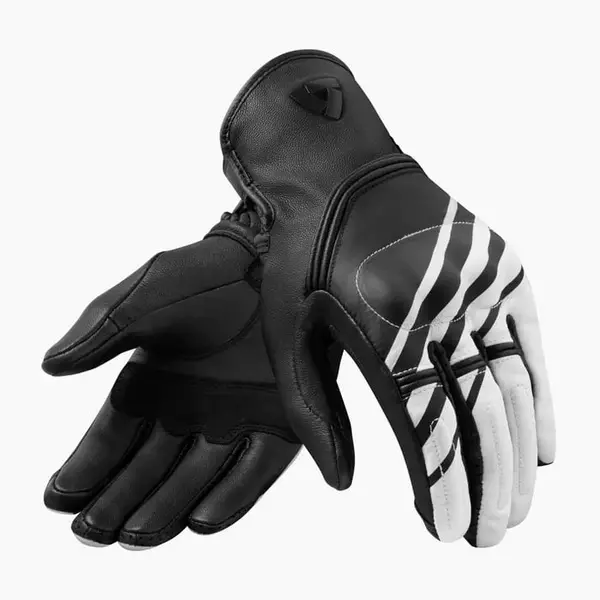 Image of REV'IT! Gloves Redhill Black White Size 2XL
