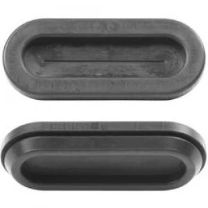 Image of Cable grommet Elongated hole Terminal max. 21mm PVC