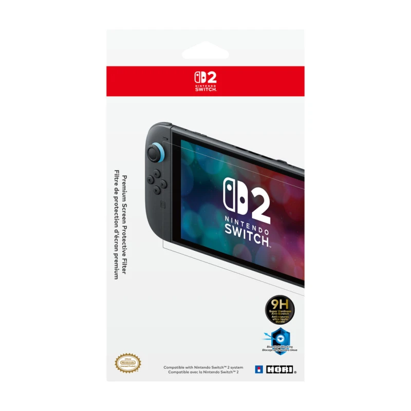 Image of Hori Hori Premium Screen Protective Filter for Nintendo Switch 2 NSX-059E
