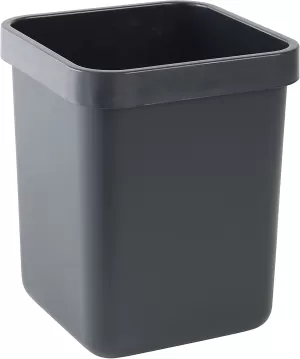 Image of Rexel Agenda 28L Waste Bin Charcoal