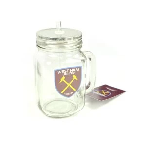 Image of West Ham Mason Jar 500ml