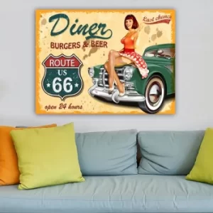 Image of 321067550_70100 Multicolor Decorative Canvas Painting