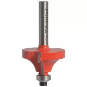 image of Faithfull FAIRB32 Router Bit TCT Ovolo 16.5mm 1/4in Shank