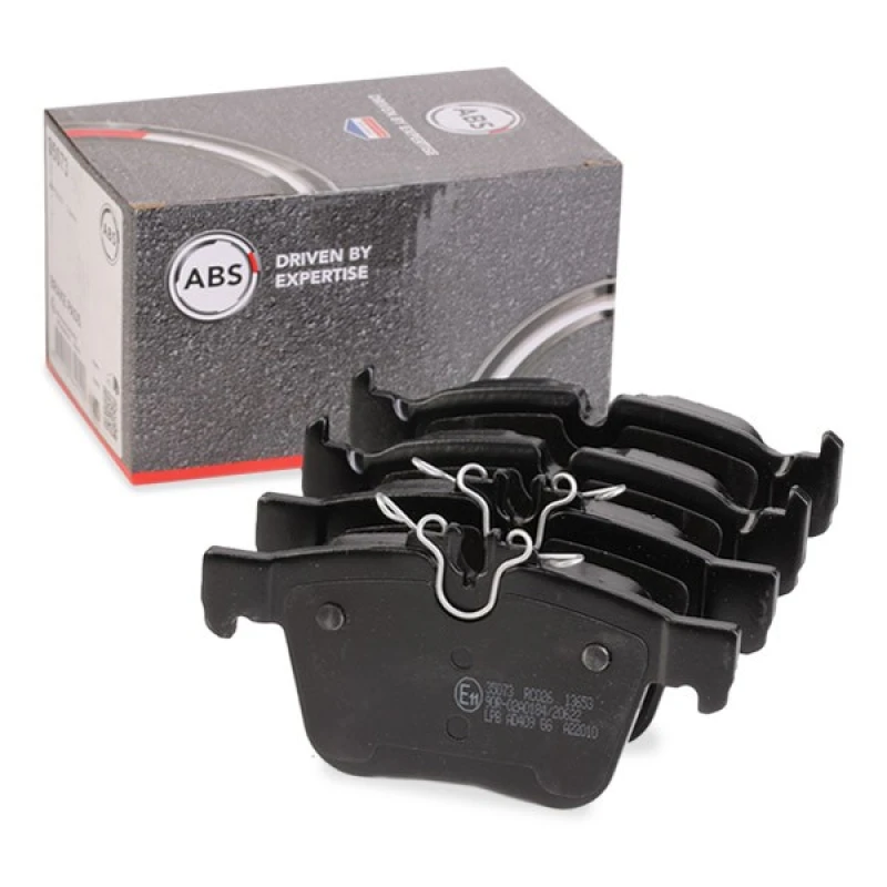 Image of A.B.S. 35073 Brake pad set prepared for wear warning indicator Brake Pad Set,disc brake (402)