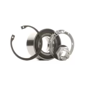 image of SNR Wheel bearing kit with integrated magnetic sensor ring R155.75 Wheel hub bearing,Wheel bearing RENAULT,NISSAN,DACIA,CLIO II (BB0/1/2_, CB0/1/2_)