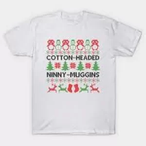 Image of Elf Ninny Muggins Sweatshirt - White - L