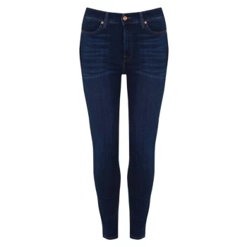 image of 7 For All Mankind Aubrey Slim Jeans - Dark Blue