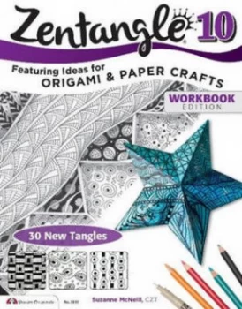 Image of Zentangle. 10 Featuring Ideas for Origami and Paper Crafts by Suzanne Mcneill Czt Paperback