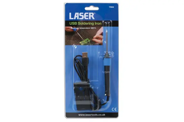 Image of Laser Tools Laser Tools 7584 USB Soldering Iron Laser-7584