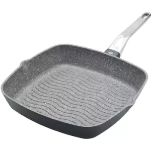 image of MasterClass 28cm Cast Aluminium Grill Pan