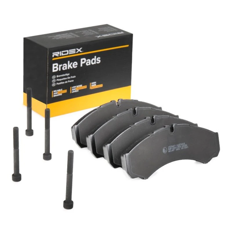 Image of RIDEX Brake pad set RIDEX 402B1485
