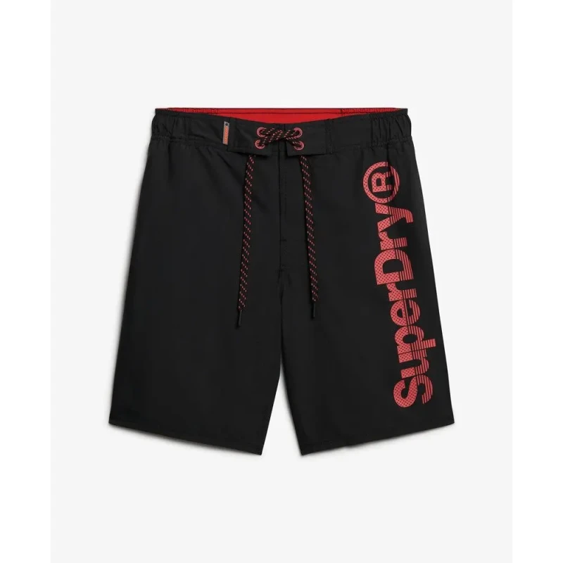 Image of Superdry Swim shorts Superdry Classic Rouge Male M