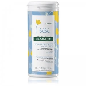 image of Klorane Bebe Calendula Protective Baby Powder 100 g