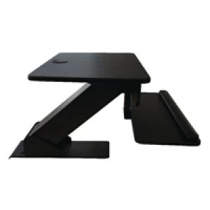 image of Contour Ergonomics Sit Stand Workstation Black CE77691