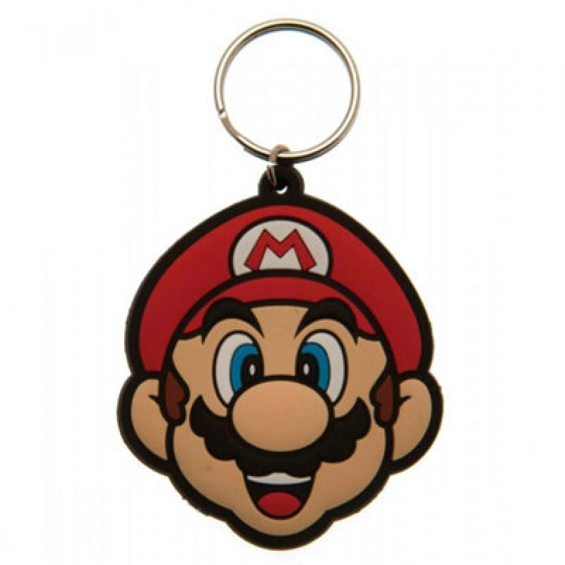 Image of Super Mario Mario Keyring Multi-Colour (One Size)