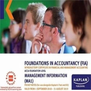 Image of MA1 - MANAGEMENT INFORMATION - Pocket NOTES Paperback / softback 2018