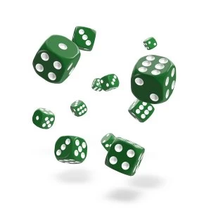 Image of Oakie Doakie Dice D6 (Solid Green)