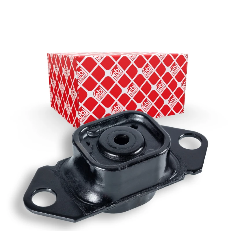 Image of FEBI BILSTEIN 32964 Engine mount Left Front, Rubber-Metal Mount Elastomer Engine Mounting (247)