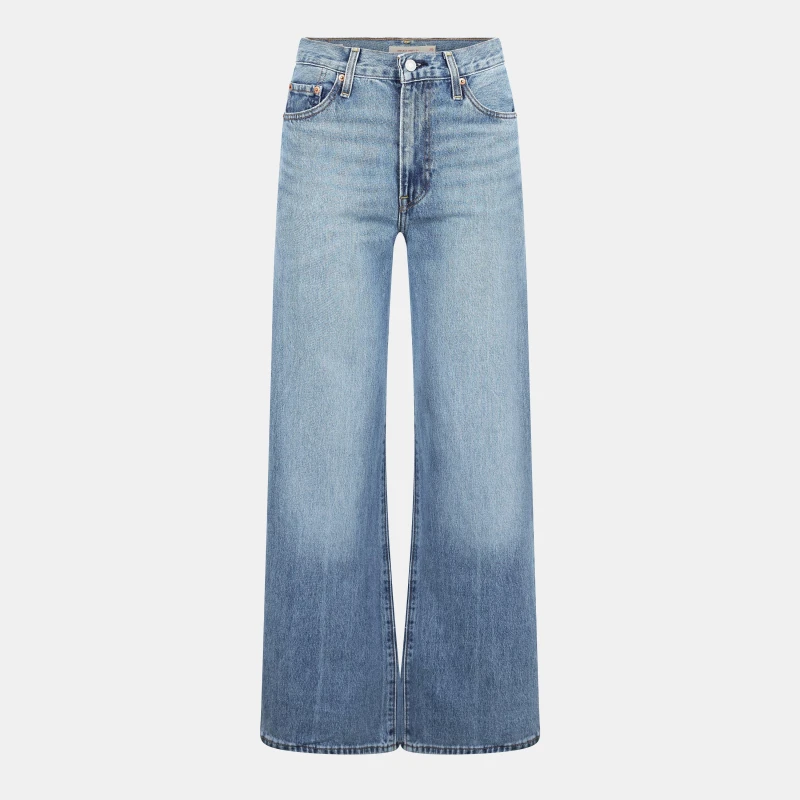 Image of Levis Ribcage Wide Jeans - Blue Blue 30 S